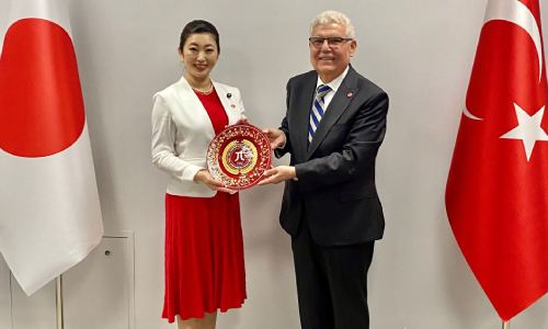 Japonya Parlamento Dışişleri Bakan Yardımcısı Sayın Yuumi YOSHIKAWA’nın TJU Ziyareti